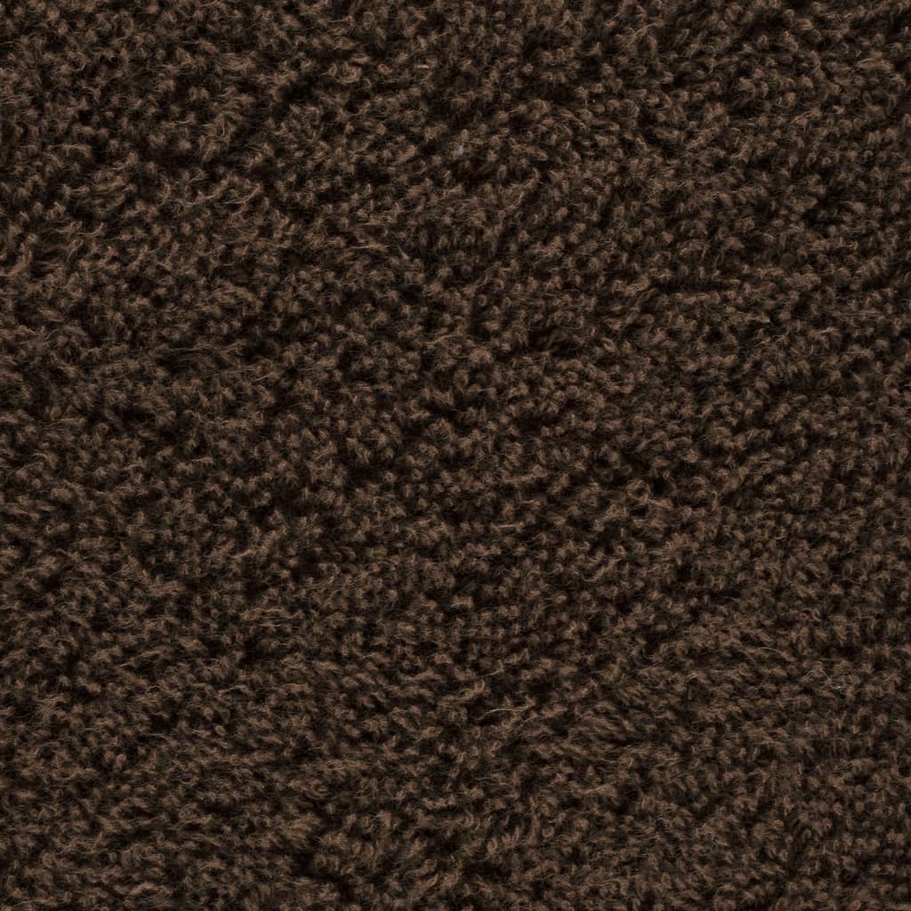 vidaXL Prosoape de baie premium SOLUND, 4 buc., maro, 30 x 30 cm, 600 g/m² vidaXL Prosoape de baie premium SOLUND, 4 buc., maro, 30 x 30 cm, 600 g/m²