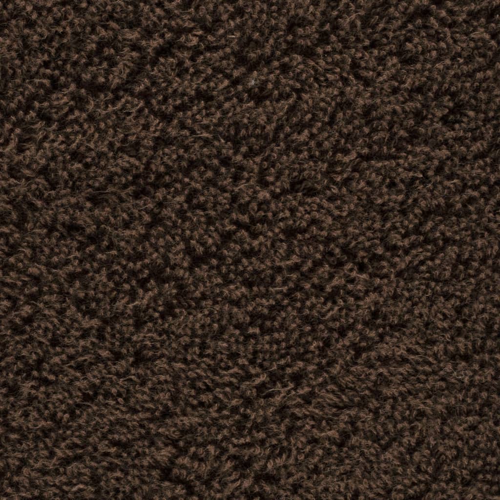 vidaXL Prosoape de baie premium SOLUND 2 buc maro 100x150cm 600gsm vidaXL Prosoape de baie premium SOLUND 2 buc maro 100x150cm 600gsm