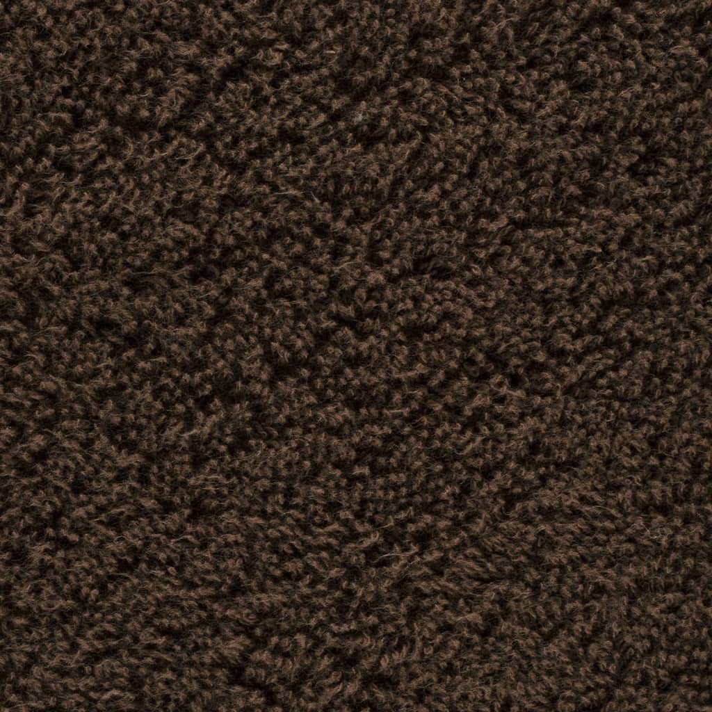 vidaXL Prosoape de saună premium SOLUND 2 buc maro 80x200cm 600gsm vidaXL Prosoape de saună premium SOLUND 2 buc maro 80x200cm 600gsm