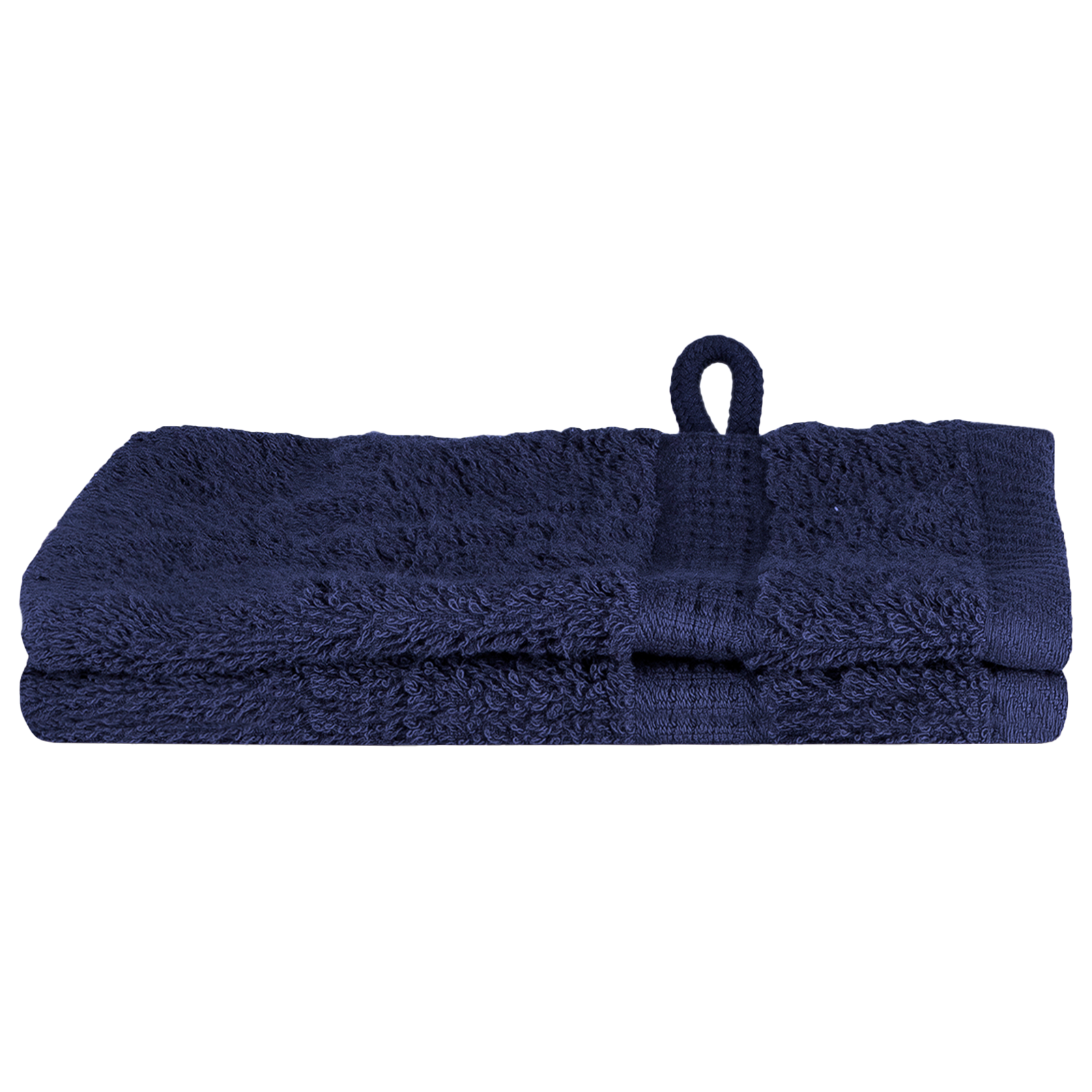 vidaXL Prosoape de baie 2 pcs Bleumarin 15 x 21 cm Bumbac vidaXL Prosoape de baie 2 pcs Bleumarin 15 x 21 cm Bumbac