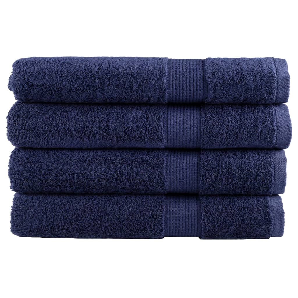 vidaXL Prosoape de saună premium SOLUND 4 buc 80x200cm 600gsm