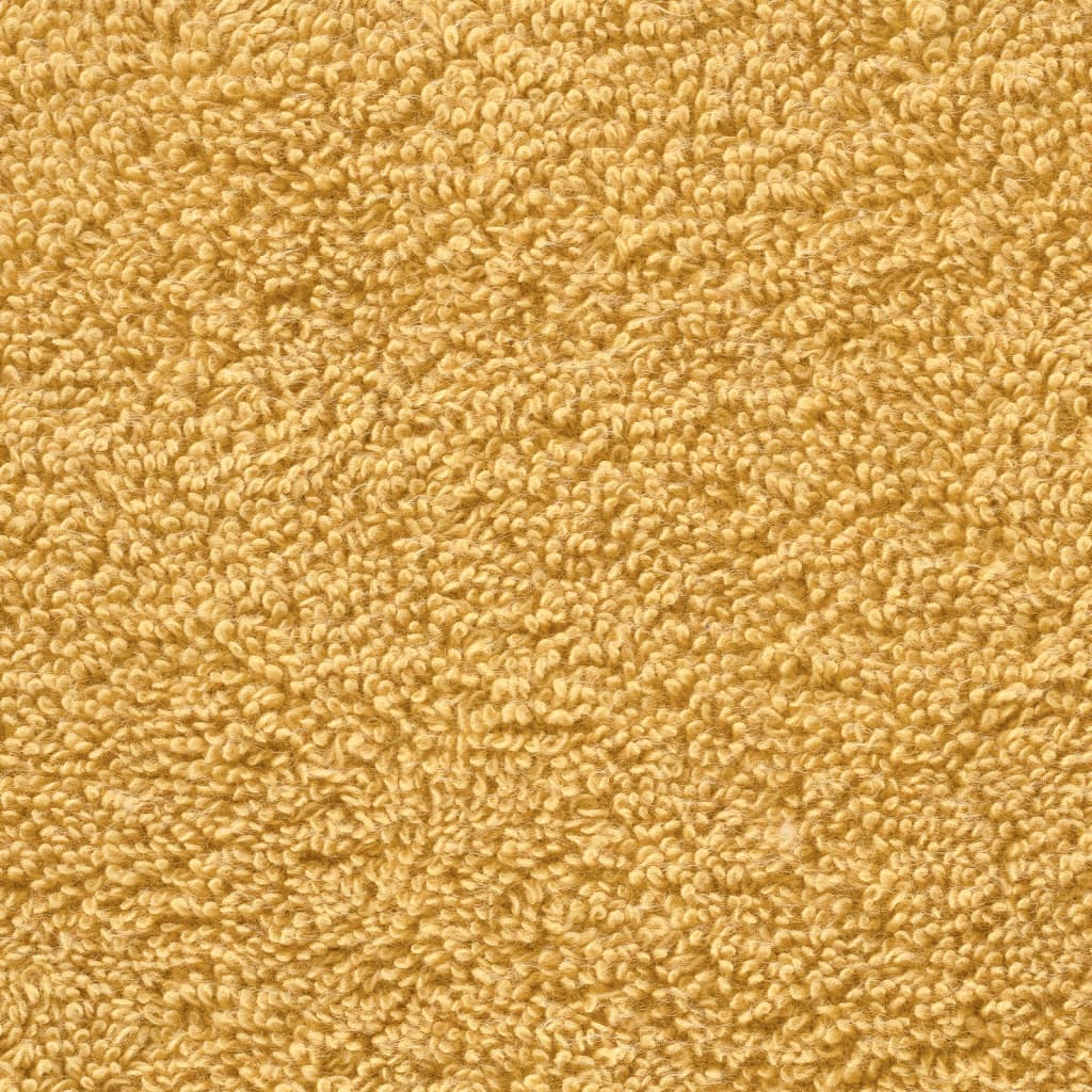 vidaXL Prosoape de baie premium SOLUND 2 buc auriu 100x150cm 600gsm vidaXL Prosoape de baie premium SOLUND 2 buc auriu 100x150cm 600gsm