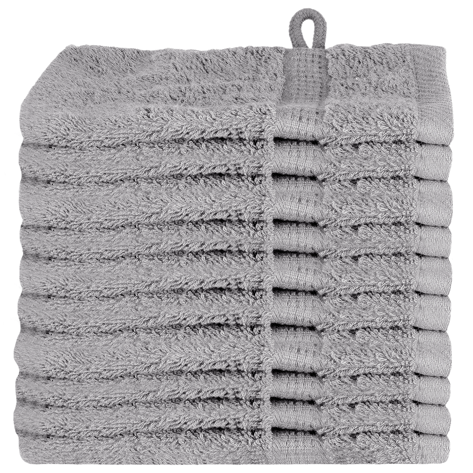 vidaXL Prosoape de baie 10 pcs Gri 15 x 21 cm Bumbac vidaXL Prosoape de baie 10 pcs Gri 15 x 21 cm Bumbac