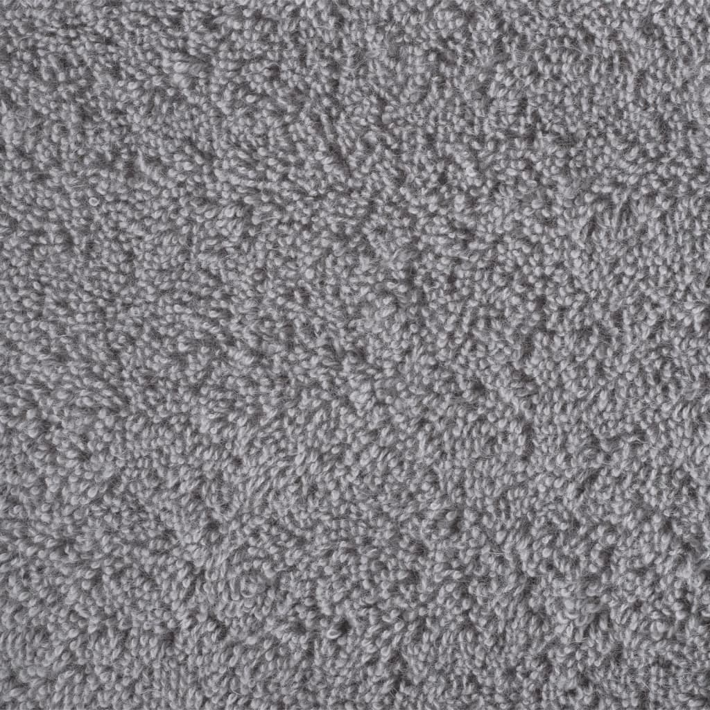 vidaXL Prosoape de baie premium SOLUND, 2 buc., gri, 30 x 30 cm, 600 g/m² vidaXL Prosoape de baie premium SOLUND, 2 buc., gri, 30 x 30 cm, 600 g/m²