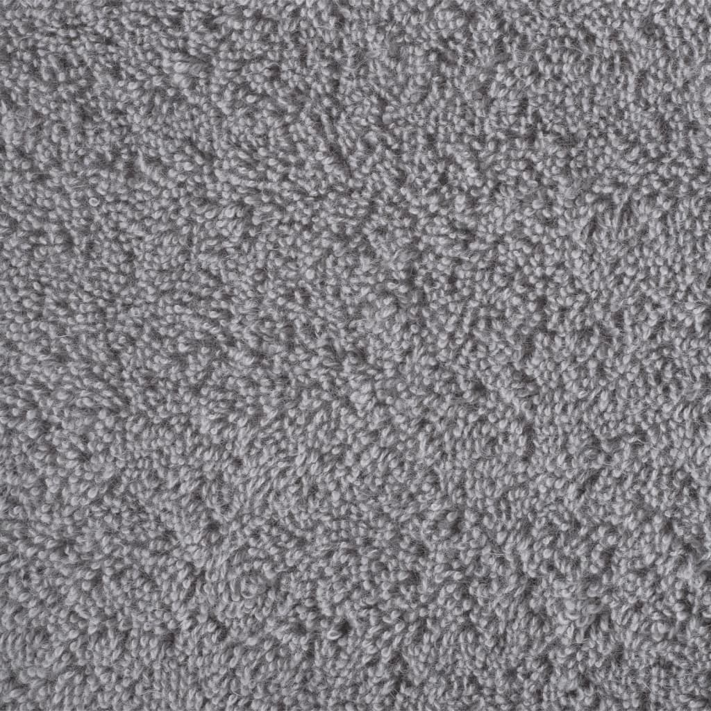 vidaXL Prosoape premium SOLUND 10 buc gri 100x200cm 600gsm vidaXL Prosoape premium SOLUND 10 buc gri 100x200cm 600gsm