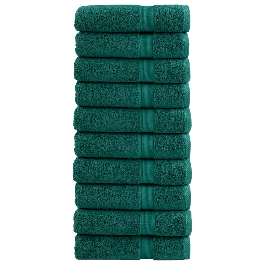 vidaXL Prosoape de duș premium SOLUND 10 buc. 70x140 cm 600 gsm vidaXL Prosoape de duș premium SOLUND 10 buc. 70x140 cm 600 gsm