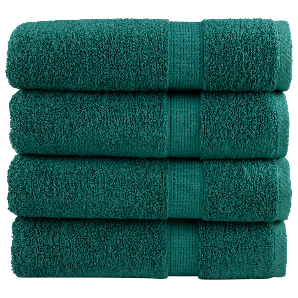 vidaXL Prosoape de baie premium SOLUND 4 buc. 100x150 cm 600 gsm vidaXL Prosoape de baie premium SOLUND 4 buc. 100x150 cm 600 gsm