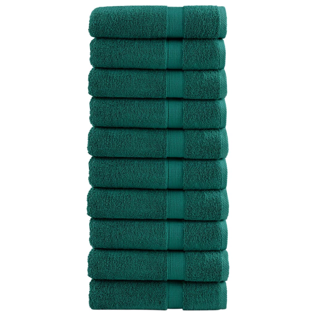 vidaXL Prosoape de baie premium SOLUND 10 buc. 100x150 cm 600 gsm vidaXL Prosoape de baie premium SOLUND 10 buc. 100x150 cm 600 gsm