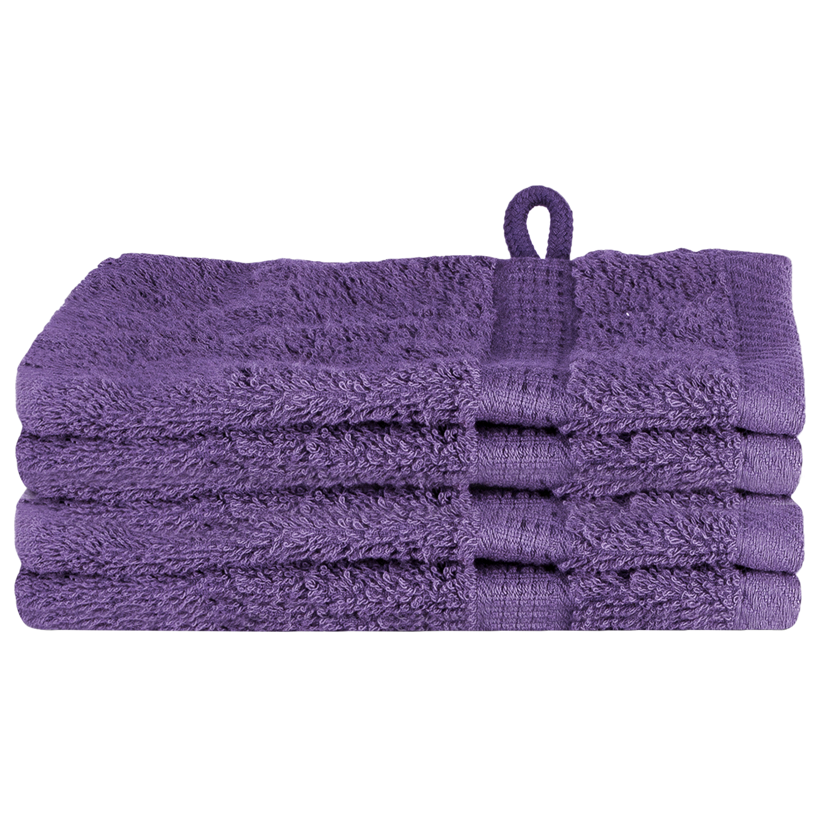 vidaXL Prosoape de baie 4 pcs Mov 15 x 21 cm Bumbac vidaXL Prosoape de baie 4 pcs Mov 15 x 21 cm Bumbac