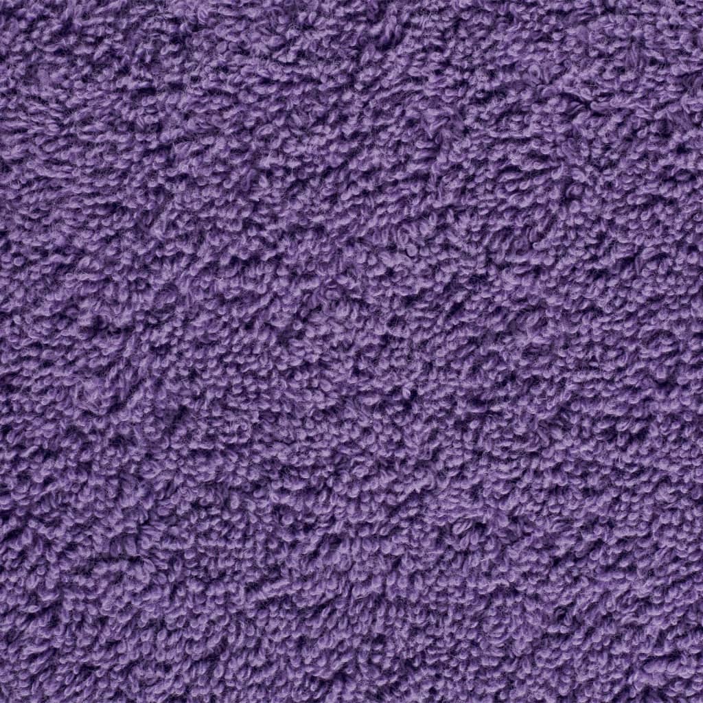 vidaXL Prosoape de duș premium SOLUND 2 buc. violet 70x140 cm 600 gsm vidaXL Prosoape de duș premium SOLUND 2 buc. violet 70x140 cm 600 gsm