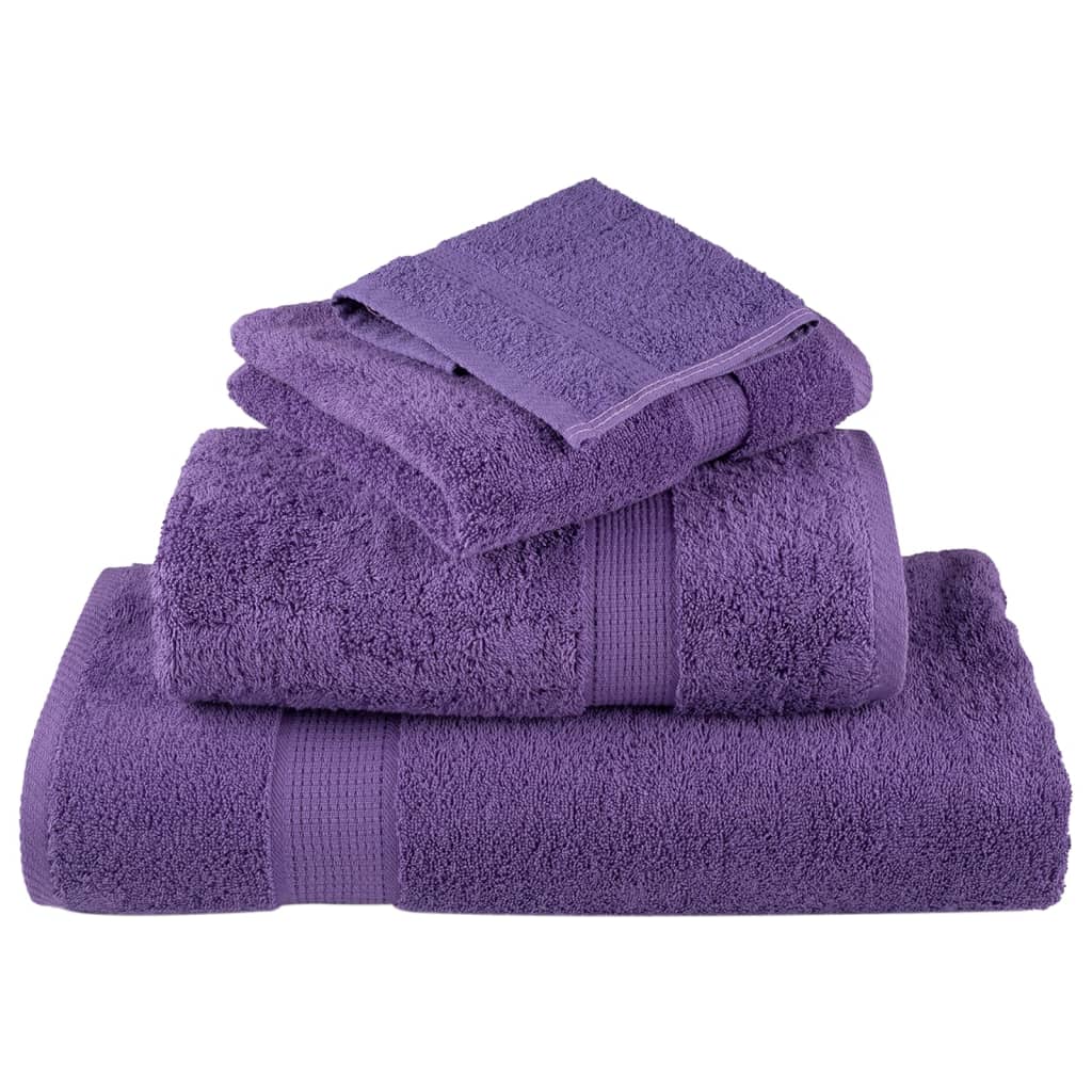 vidaXL Prosoape de baie premium SOLUND 10 buc 100x150 cm 600 gsm vidaXL Prosoape de baie premium SOLUND 10 buc 100x150 cm 600 gsm