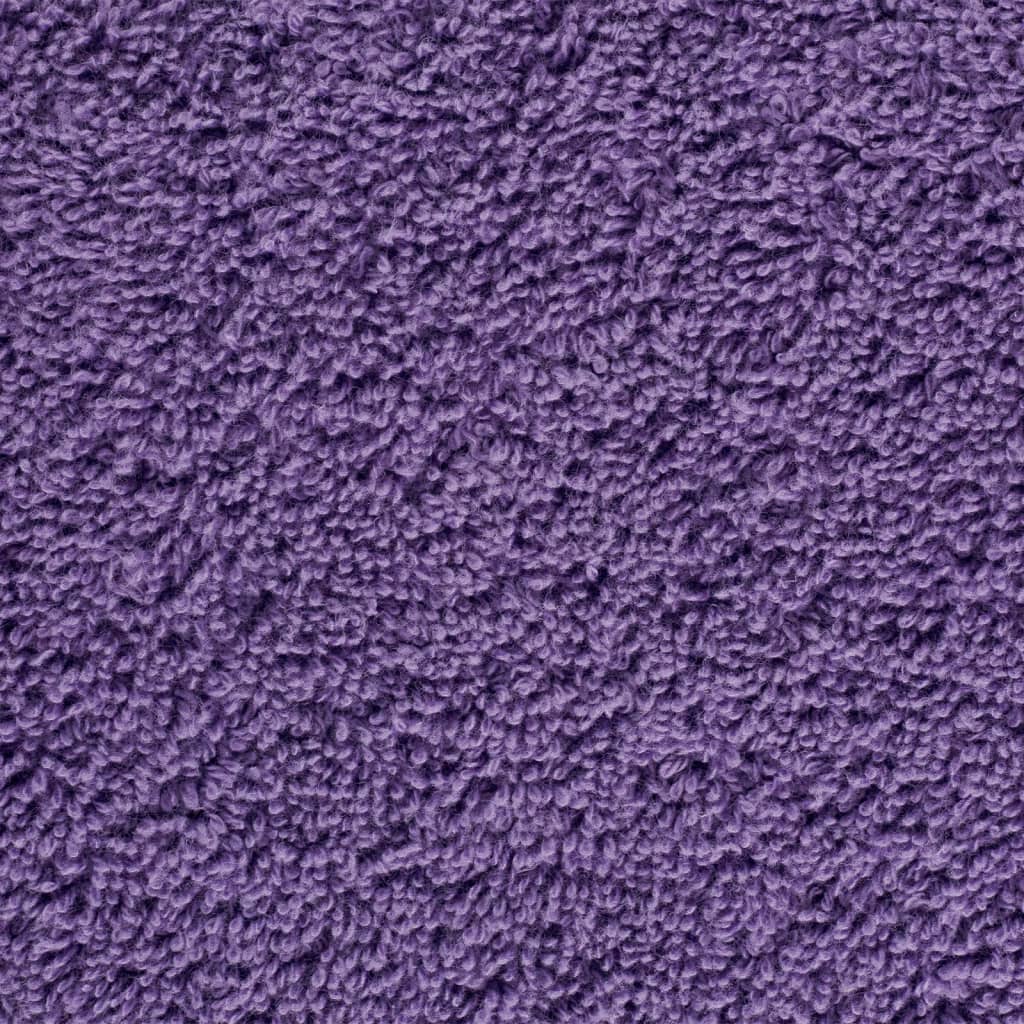 vidaXL Prosoape de saună premium SOLUND 4 buc. violet 80x200 cm 600gsm