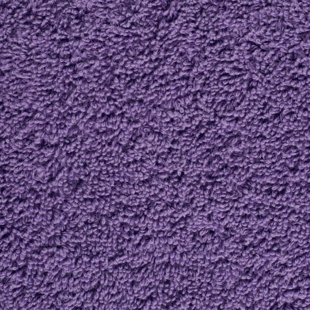 vidaXL Prosoape premium SOLUND 4 buc. violet 100x200 cm 600 gsm vidaXL Prosoape premium SOLUND 4 buc. violet 100x200 cm 600 gsm