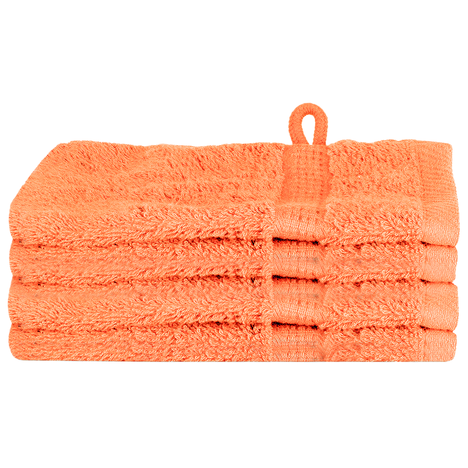 vidaXL Prosoape de baie 4 pcs Portocaliu 15 x 21 cm Bumbac vidaXL Prosoape de baie 4 pcs Portocaliu 15 x 21 cm Bumbac