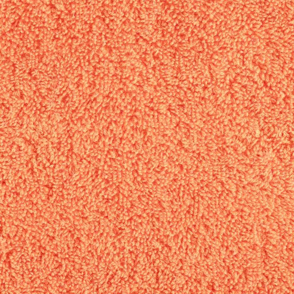 vidaXL Prosoape de baie premium SOLUND, 10 buc. portocalii, 30x30 cm, 600 g/m² vidaXL Prosoape de baie premium SOLUND, 10 buc. portocalii, 30x30 cm, 600 g/m²