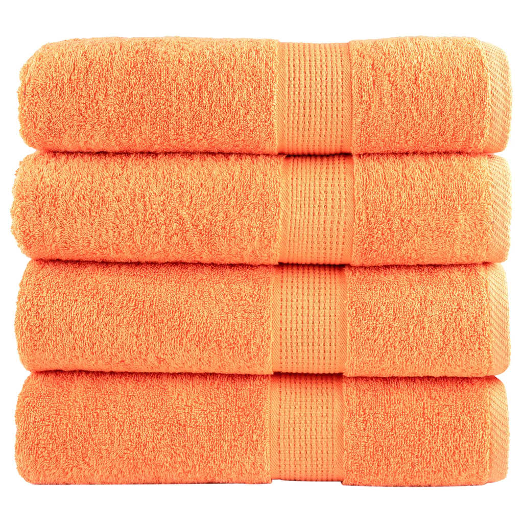 vidaXL Prosoape de baie premium SOLUND 4 buc 100x150 cm 600 gsm vidaXL Prosoape de baie premium SOLUND 4 buc 100x150 cm 600 gsm