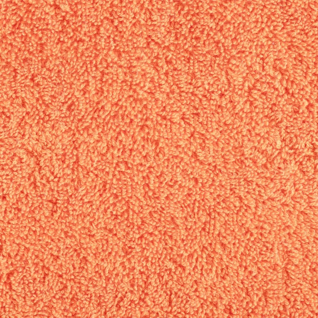 vidaXL Prosoape premium SOLUND 2 buc. portocaliu 100x200 cm 600 gsm vidaXL Prosoape premium SOLUND 2 buc. portocaliu 100x200 cm 600 gsm
