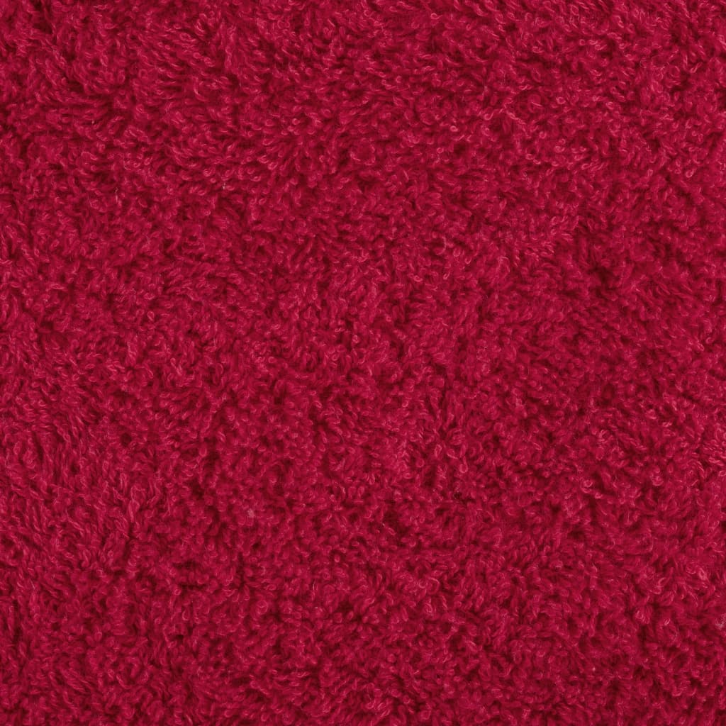 vidaXL Prosoape de duș premium SOLUND 10 buc. roșu 70x140 cm 600 gsm vidaXL Prosoape de duș premium SOLUND 10 buc. roșu 70x140 cm 600 gsm