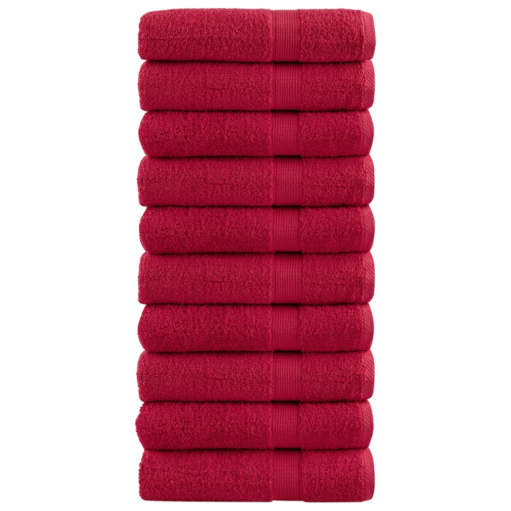 vidaXL Prosoape de baie premium SOLUND 10 buc 100x150 cm 600 gsm vidaXL Prosoape de baie premium SOLUND 10 buc 100x150 cm 600 gsm