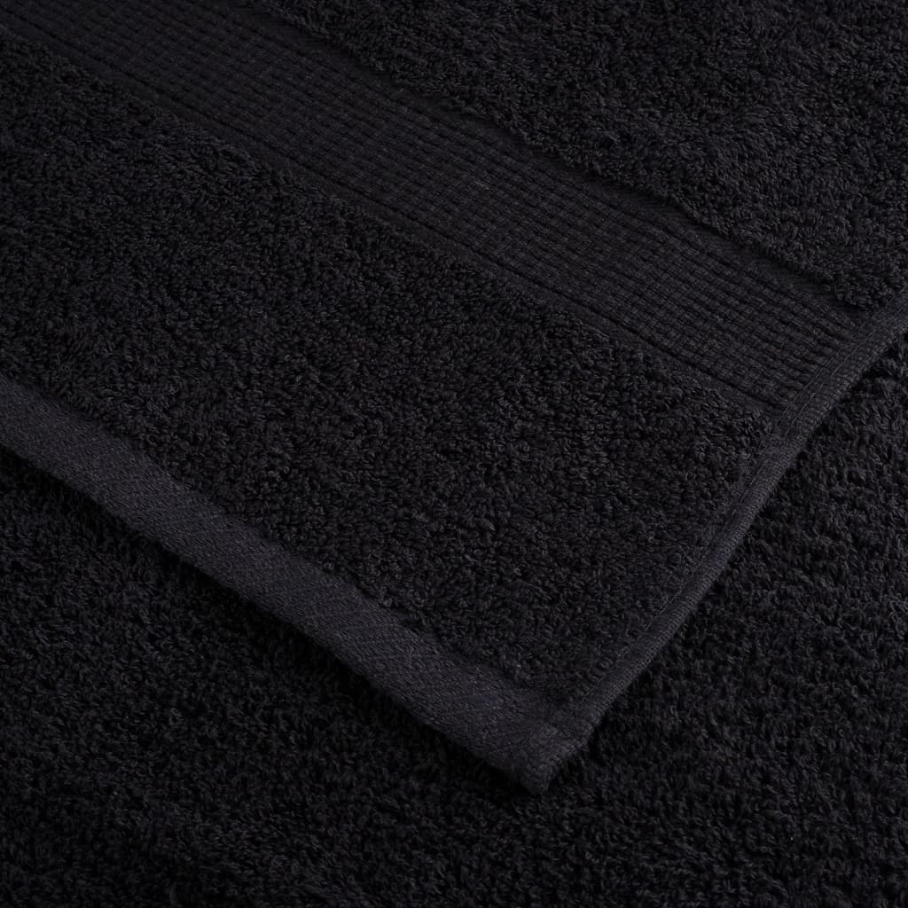 vidaXL Prosoape de baie premium SOLUND 2 buc 100x150 cm 600 gsm vidaXL Prosoape de baie premium SOLUND 2 buc 100x150 cm 600 gsm