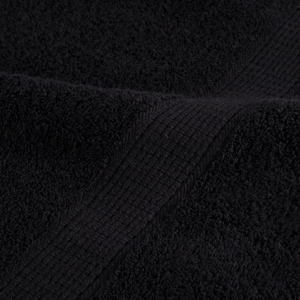 vidaXL Prosoape de baie premium SOLUND 2 buc 100x150 cm 600 gsm vidaXL Prosoape de baie premium SOLUND 2 buc 100x150 cm 600 gsm