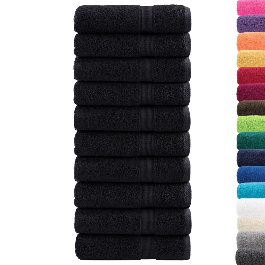 vidaXL Prosoape de baie premium SOLUND 10 buc 100x150 cm 600 gsm vidaXL Prosoape de baie premium SOLUND 10 buc 100x150 cm 600 gsm