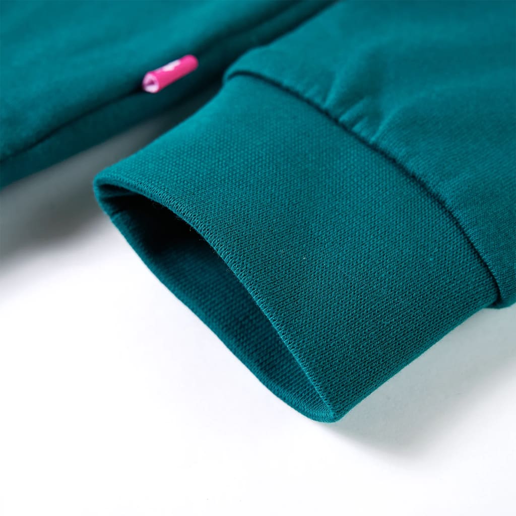 Bluzon pentru copii, verde închis, 92