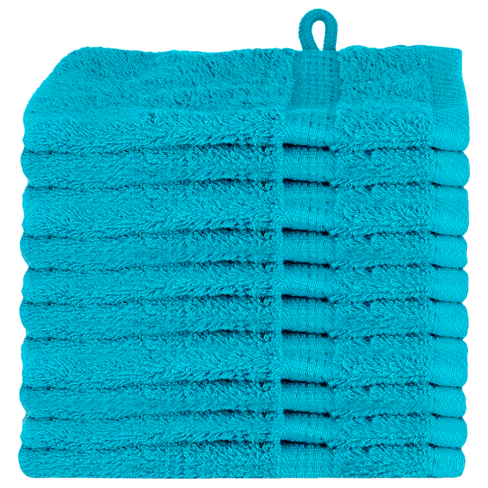 vidaXL Prosoape de baie 10 pcs Turcoaz 15 x 21 cm Bumbac vidaXL Prosoape de baie 10 pcs Turcoaz 15 x 21 cm Bumbac