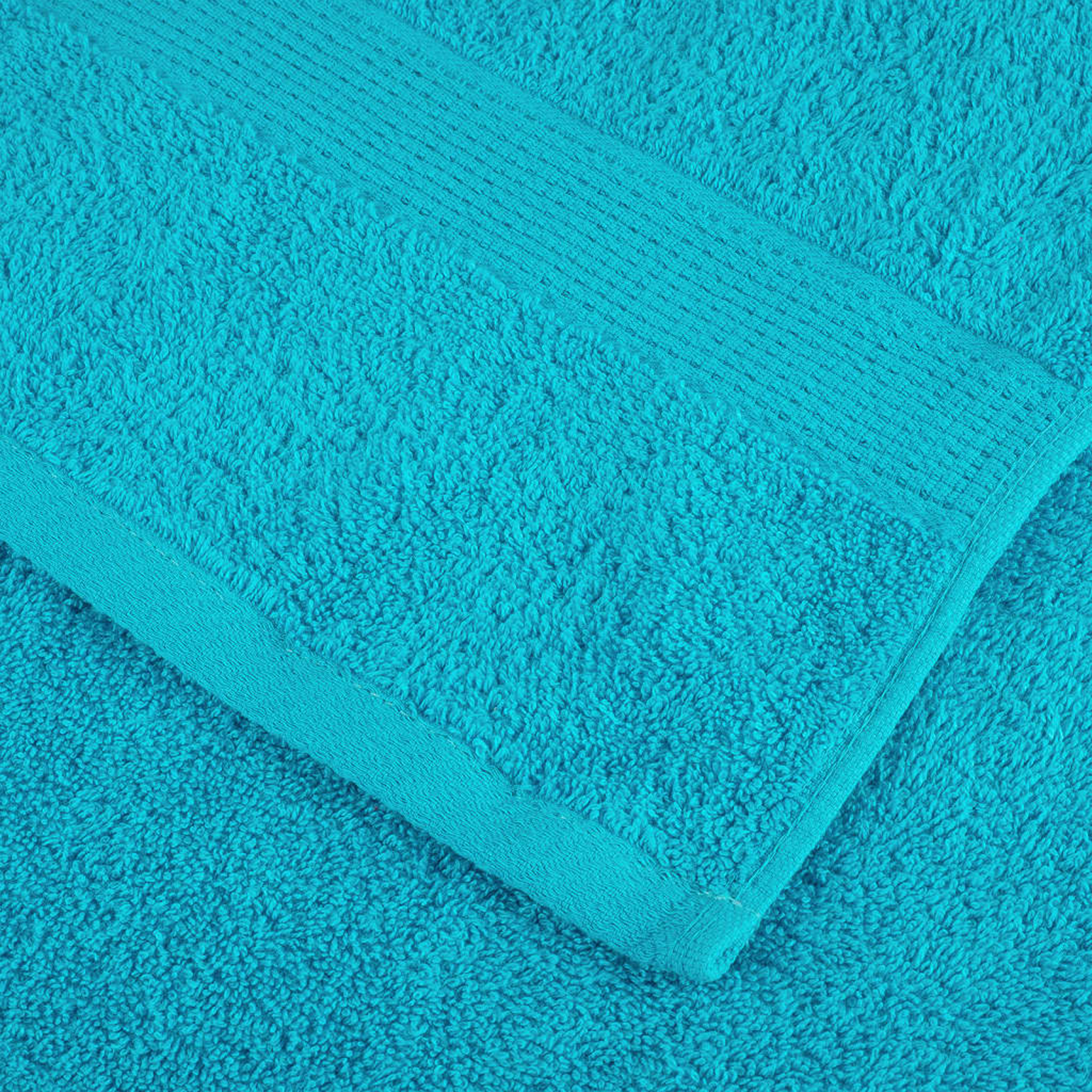 vidaXL Prosoape de baie 10 pcs Turcoaz 15 x 21 cm Bumbac vidaXL Prosoape de baie 10 pcs Turcoaz 15 x 21 cm Bumbac