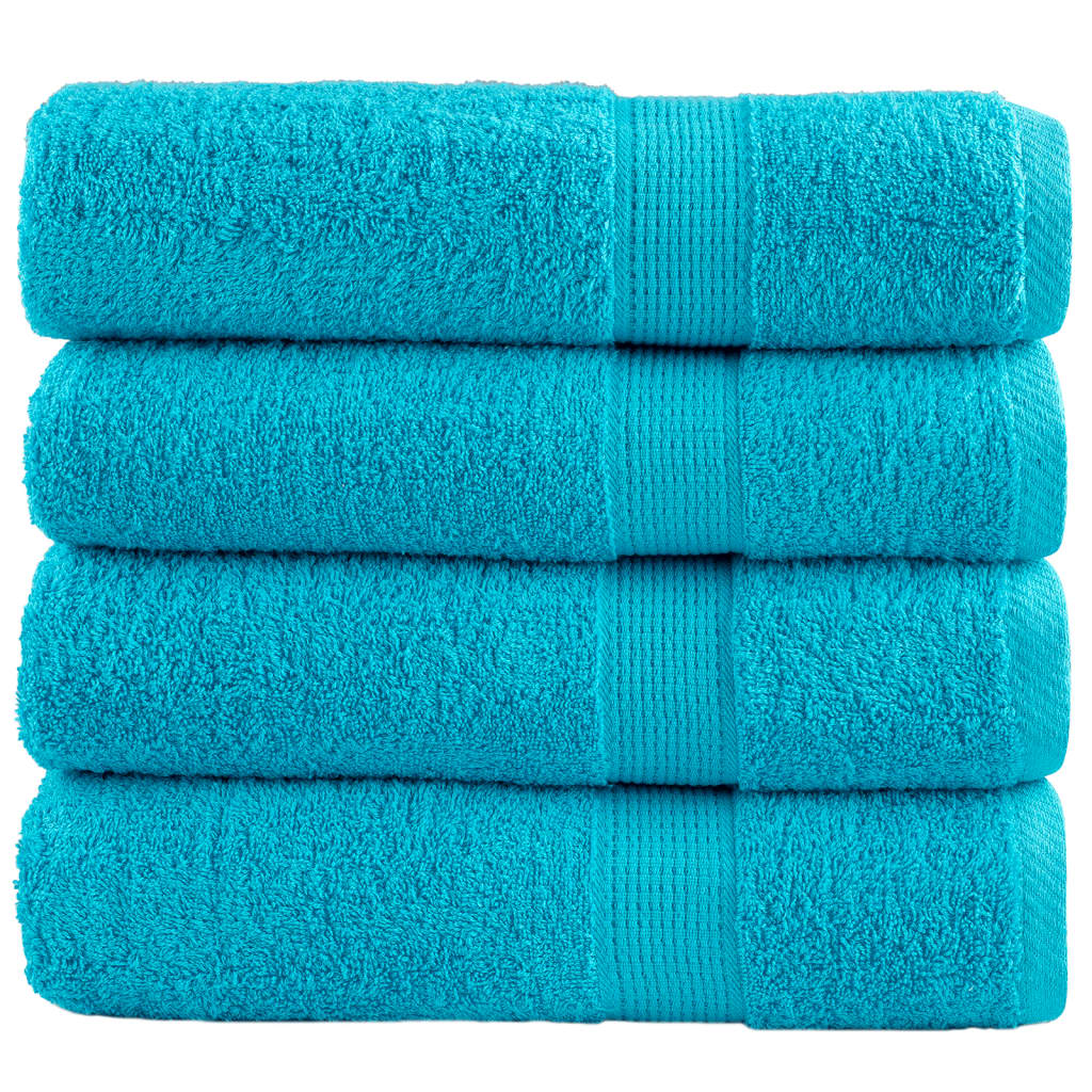 vidaXL Prosoape de baie premium SOLUND 4 buc 100x150 cm 600 gsm vidaXL Prosoape de baie premium SOLUND 4 buc 100x150 cm 600 gsm
