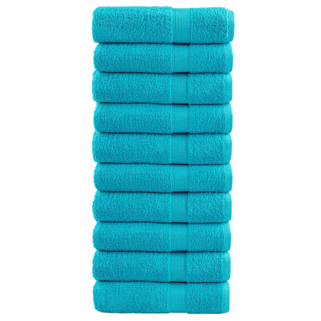 vidaXL Prosoape de baie premium SOLUND 10 buc 100x150 cm 600 gsm vidaXL Prosoape de baie premium SOLUND 10 buc 100x150 cm 600 gsm