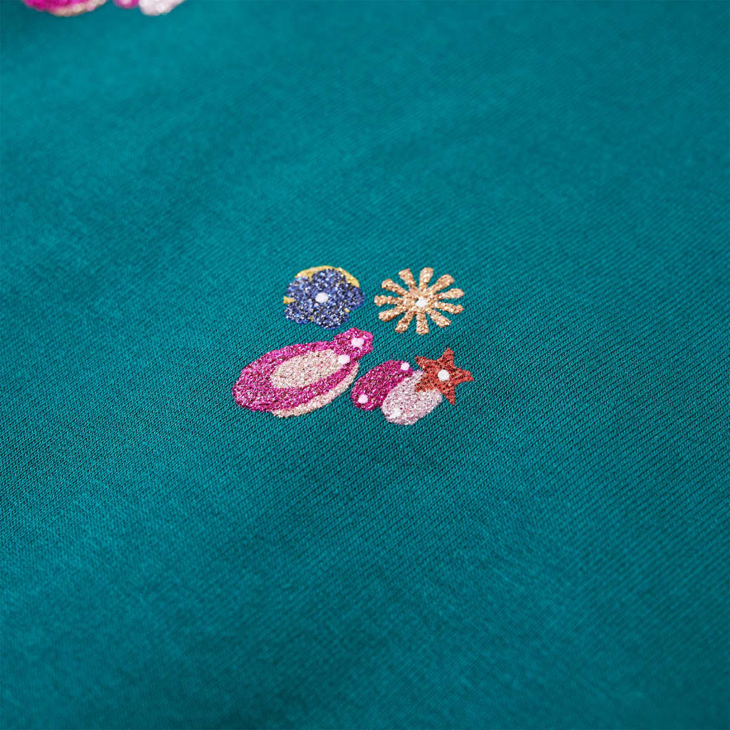 Bluzon pentru copii, verde închis, 116