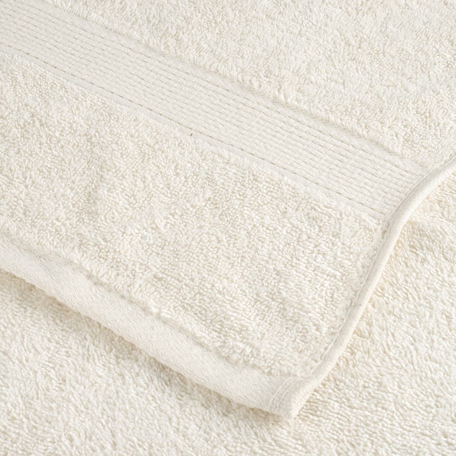 vidaXL Prosoape de baie 2 pcs Crem 15 x 21 cm Bumbac vidaXL Prosoape de baie 2 pcs Crem 15 x 21 cm Bumbac
