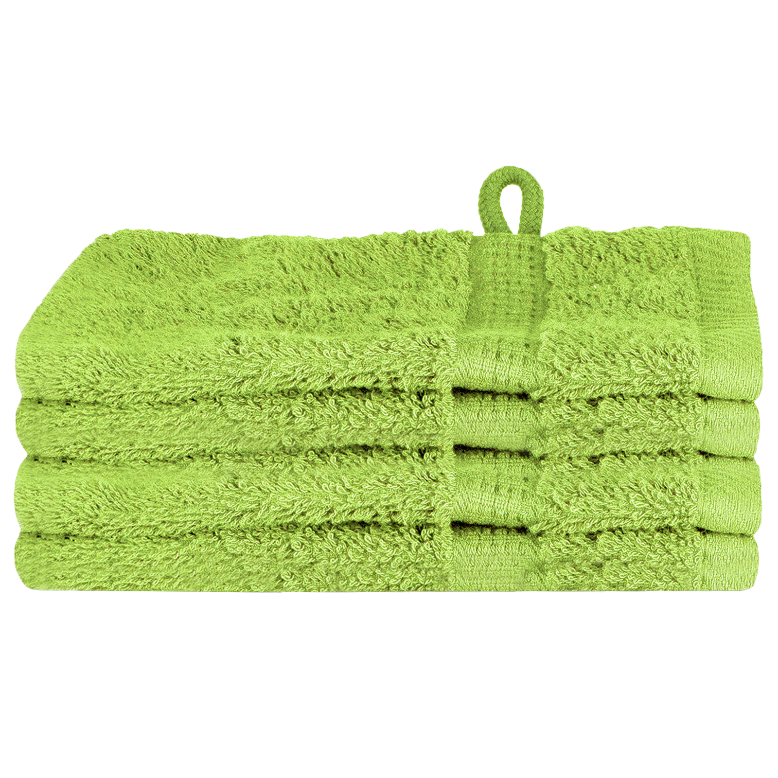 vidaXL Prosoape de baie 4 pcs Verde măr 15 x 21 cm Bumbac vidaXL Prosoape de baie 4 pcs Verde măr 15 x 21 cm Bumbac