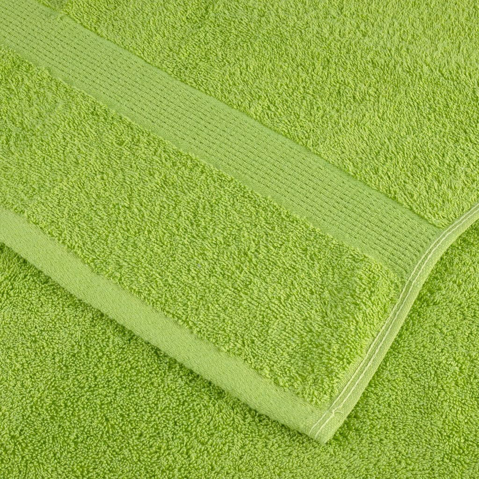 vidaXL Prosoape de baie 10 pcs Verde măr 15 x 21 cm Bumbac vidaXL Prosoape de baie 10 pcs Verde măr 15 x 21 cm Bumbac