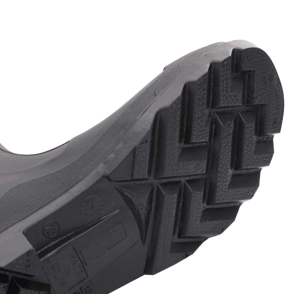 vidaXL Cizme de ploaie, negru, PVC, mărime 41 vidaXL Cizme de ploaie, negru, PVC, mărime 41