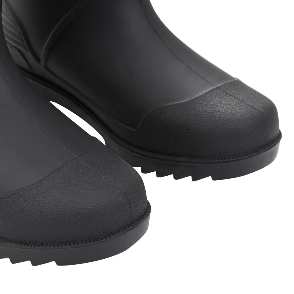 vidaXL Cizme de ploaie, negru, PVC, mărime 39 vidaXL Cizme de ploaie, negru, PVC, mărime 39