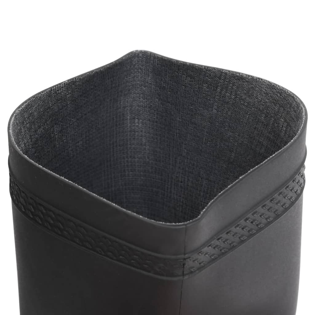 vidaXL Cizme de ploaie, negru, PVC, mărime 40 vidaXL Cizme de ploaie, negru, PVC, mărime 40