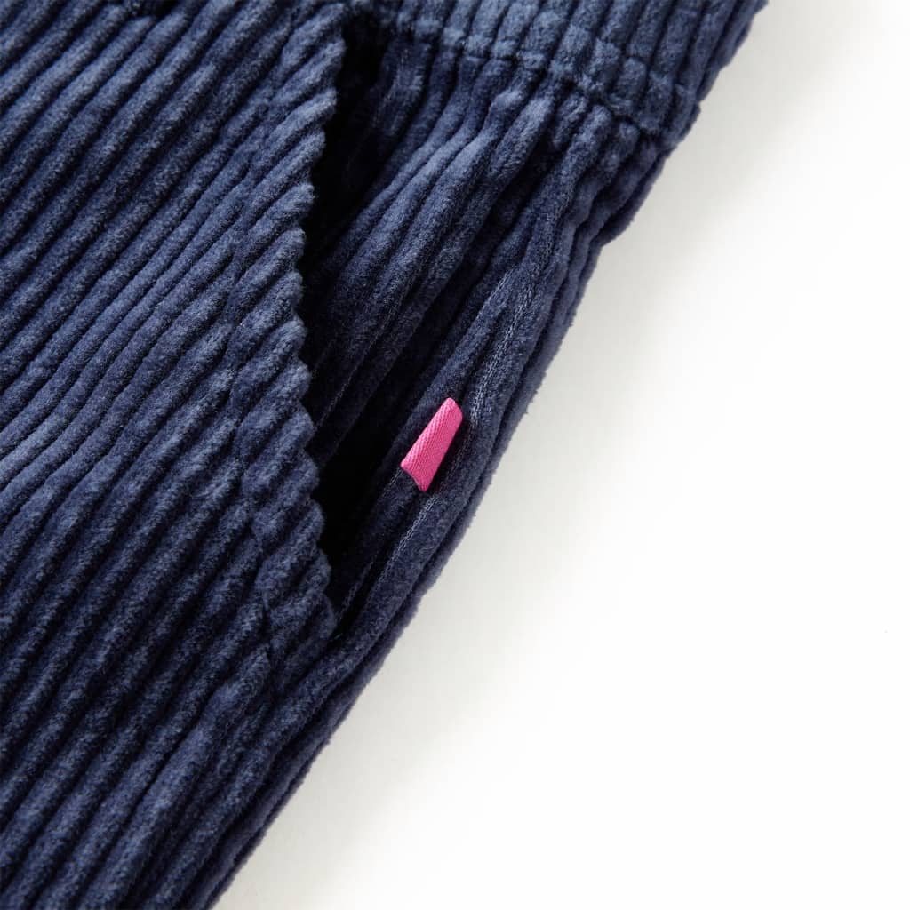 Pantaloni de copii din velur, bleumarin, 92 Pantaloni de copii din velur, bleumarin, 92