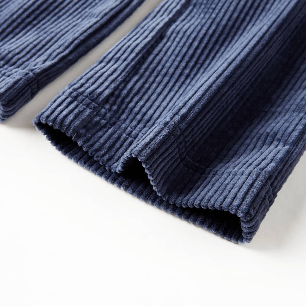 Pantaloni de copii din velur, bleumarin, 92 Pantaloni de copii din velur, bleumarin, 92