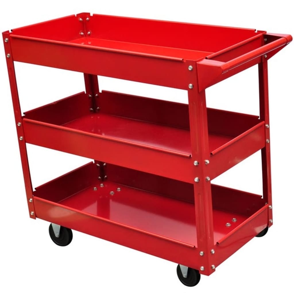 vidaXL Cărucior pentru scule de atelier, 100 kg vidaXL Cărucior pentru scule de atelier, 100 kg