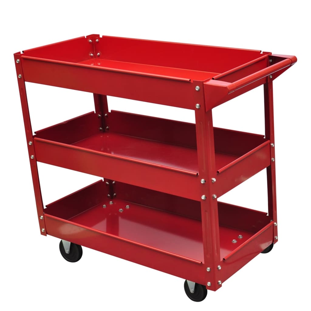 vidaXL Cărucior pentru scule de atelier, 100 kg vidaXL Cărucior pentru scule de atelier, 100 kg