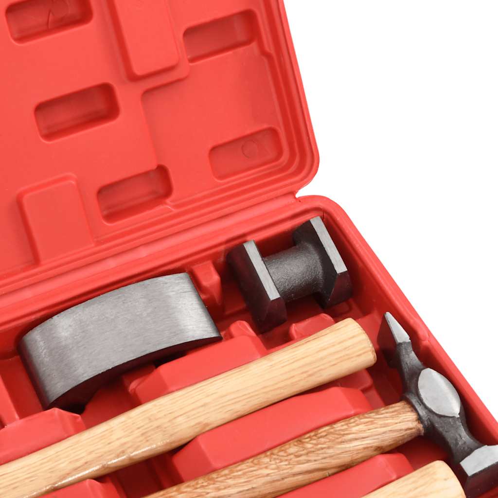 vidaXL Set ciocane și nicovală de îndreptat caroserie auto, 7 piese vidaXL Set ciocane și nicovală de îndreptat caroserie auto, 7 piese