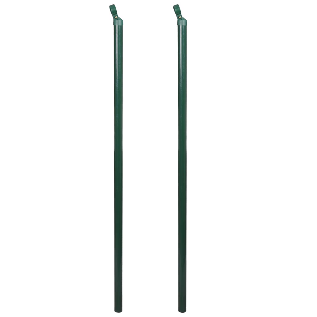 vidaXL Bare pentru gard, 2 buc., 175 cm