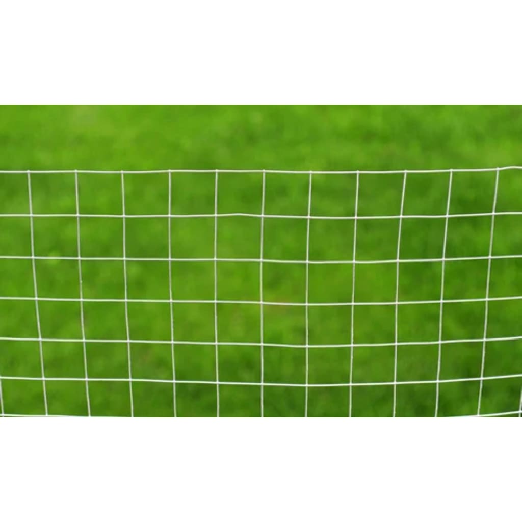 vidaXL Plasă de sârmă găini, argintiu, 10 x 1 m, oțel galvanizat vidaXL Plasă de sârmă găini, argintiu, 10 x 1 m, oțel galvanizat