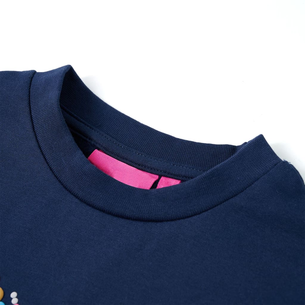 Bluzon pentru copii, bleumarin, 104 Bluzon pentru copii, bleumarin, 104