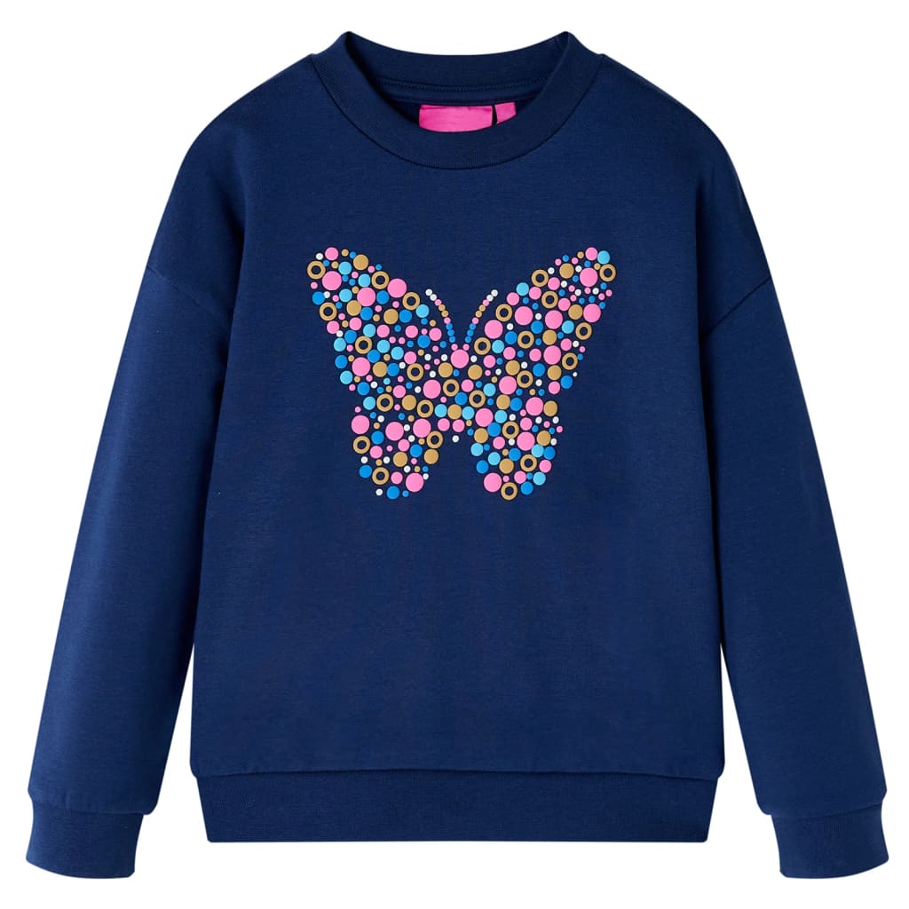 Bluzon pentru copii, bleumarin, 116 Bluzon pentru copii, bleumarin, 116