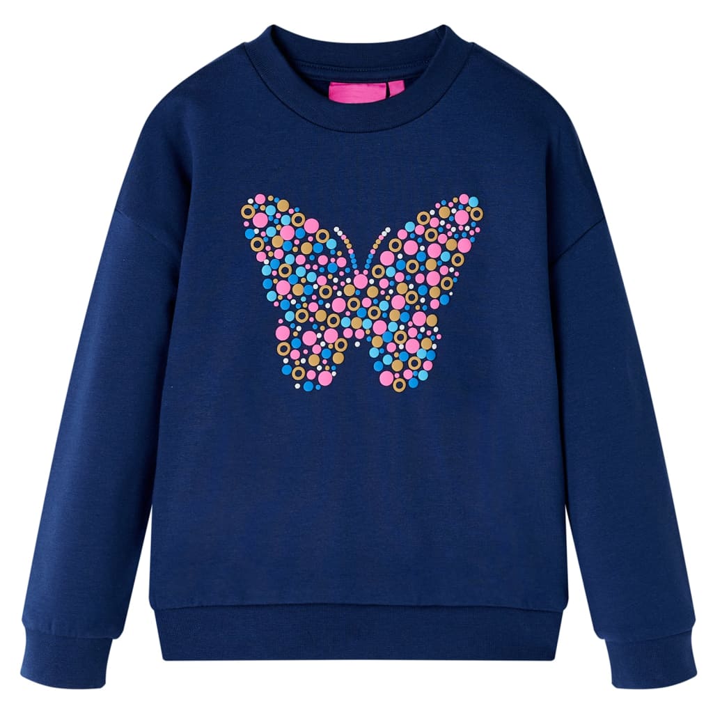 Bluzon pentru copii, bleumarin, 128 Bluzon pentru copii, bleumarin, 128