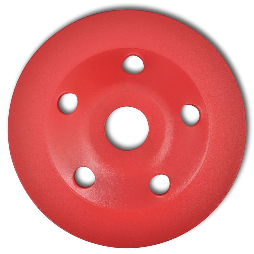 Disc diamantat tip cupă, cu două rânduri, 125 mm Disc diamantat tip cupă, cu două rânduri, 125 mm
