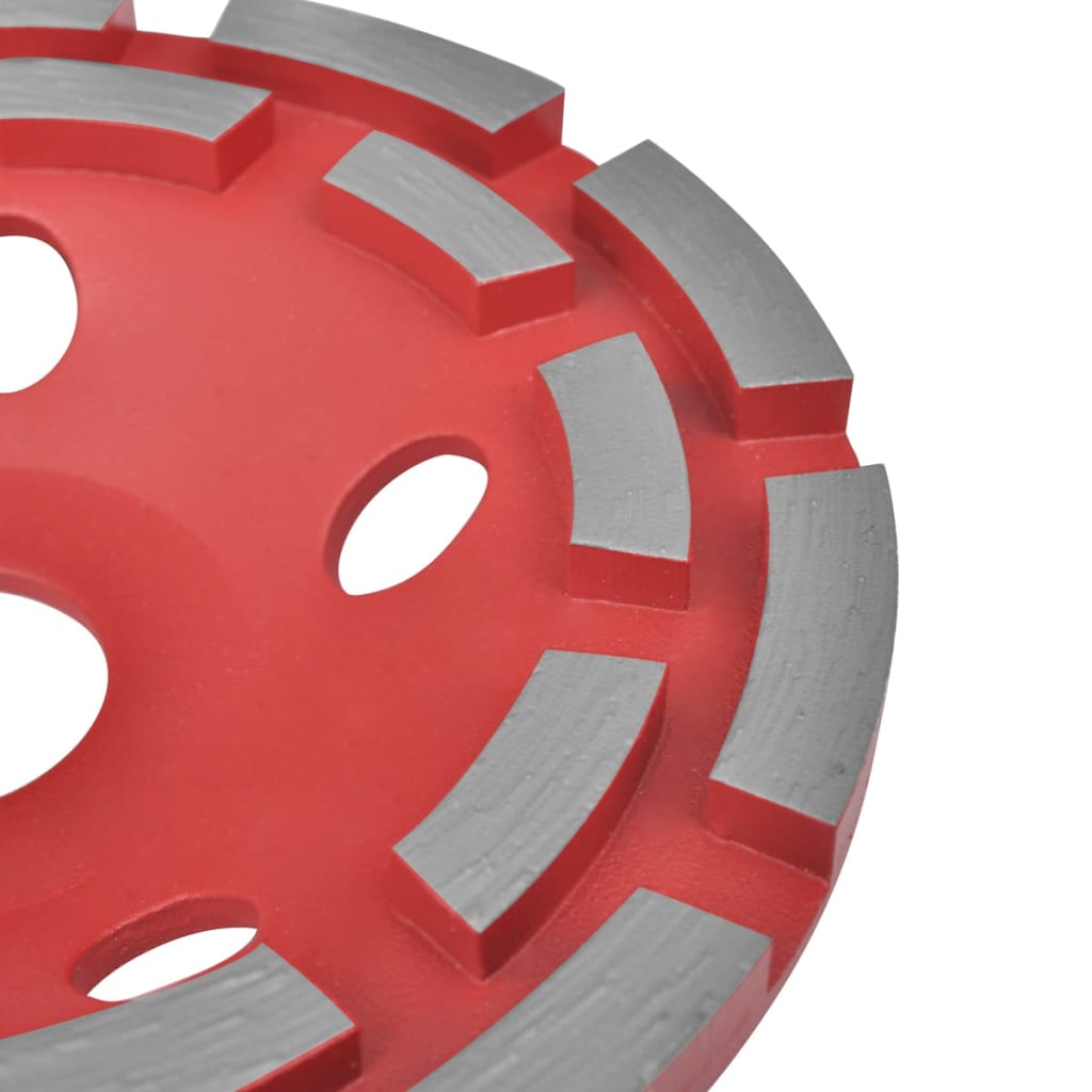 Disc diamantat tip cupă, cu două rânduri, 125 mm Disc diamantat tip cupă, cu două rânduri, 125 mm